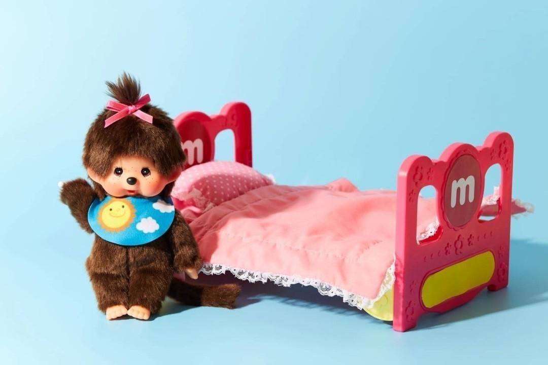ตุ๊กตาลิง Monchhichi ขนาด 20Cm Girl Size S