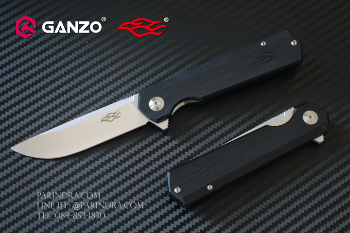 มีดพับ Ganzo กานโซ่ รุ่น FH11-BK D2 Steel ด้ามสีดำสนิท ของแท้ 100%