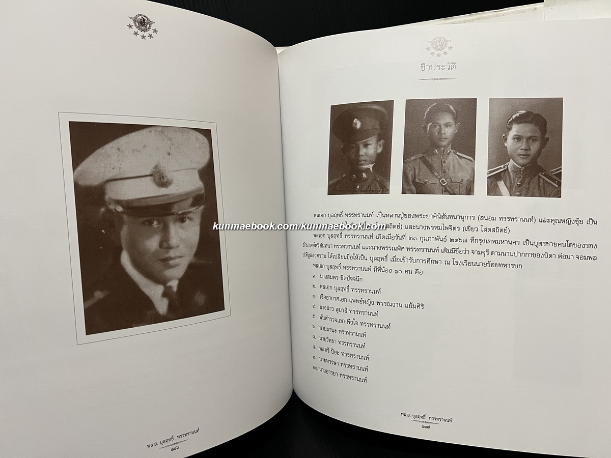 อนุสรณ์ในงานพระราชทานเพลิงศพ พล.อ. บุลฤทธิ์ ทรรทรานนท์ ม.ป.ช.,ม.ว.ม.