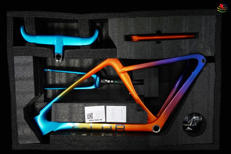 X-LAB RS8 Carbon Aero Road Bike Frame | T800 Carbon Fiber | Di2 / AXS Compatible | Lightweight 950g Frame | 2025 WorldTour Team Astana Qazaqstan