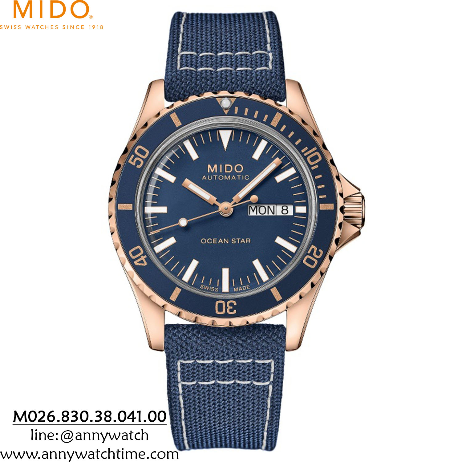 MIDO M026.830.38.041.00