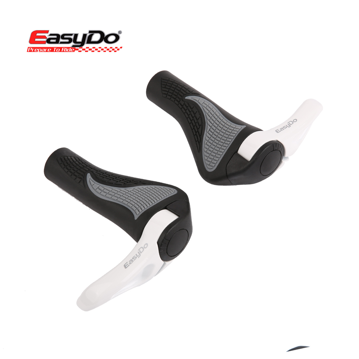 บาร์เอน EASYDO Bicycle bar ends Ergonomic Grips ALLOY BAREND รุ่น ED-1060D (แท้)