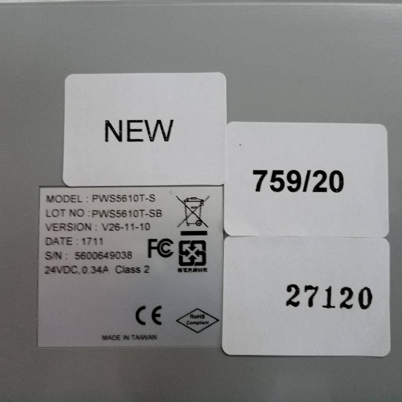 PWS5610T-S LCD TOUCH SCREEN " HITECH "