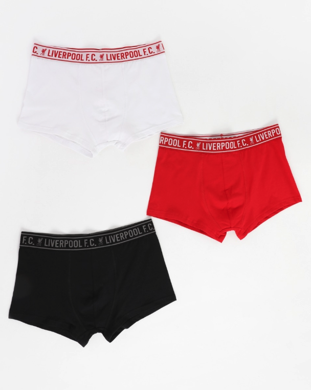 กางเกงชั้นในบ็อกเซอร์ลิเวอร์พูล 3 Pack Boxed Trunks ของแท้