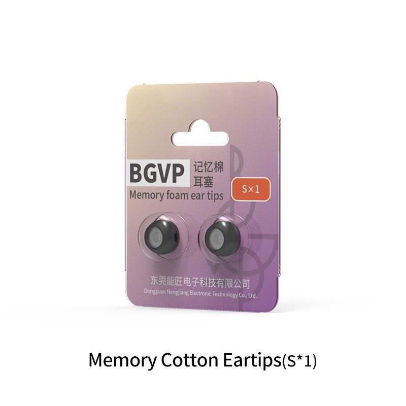 ขาย BGVP Memory Cotton จุกหูฟังเมโมรี่โฟม กันเหงื่อ กันฝุ่น ใส่ได้สบายหู