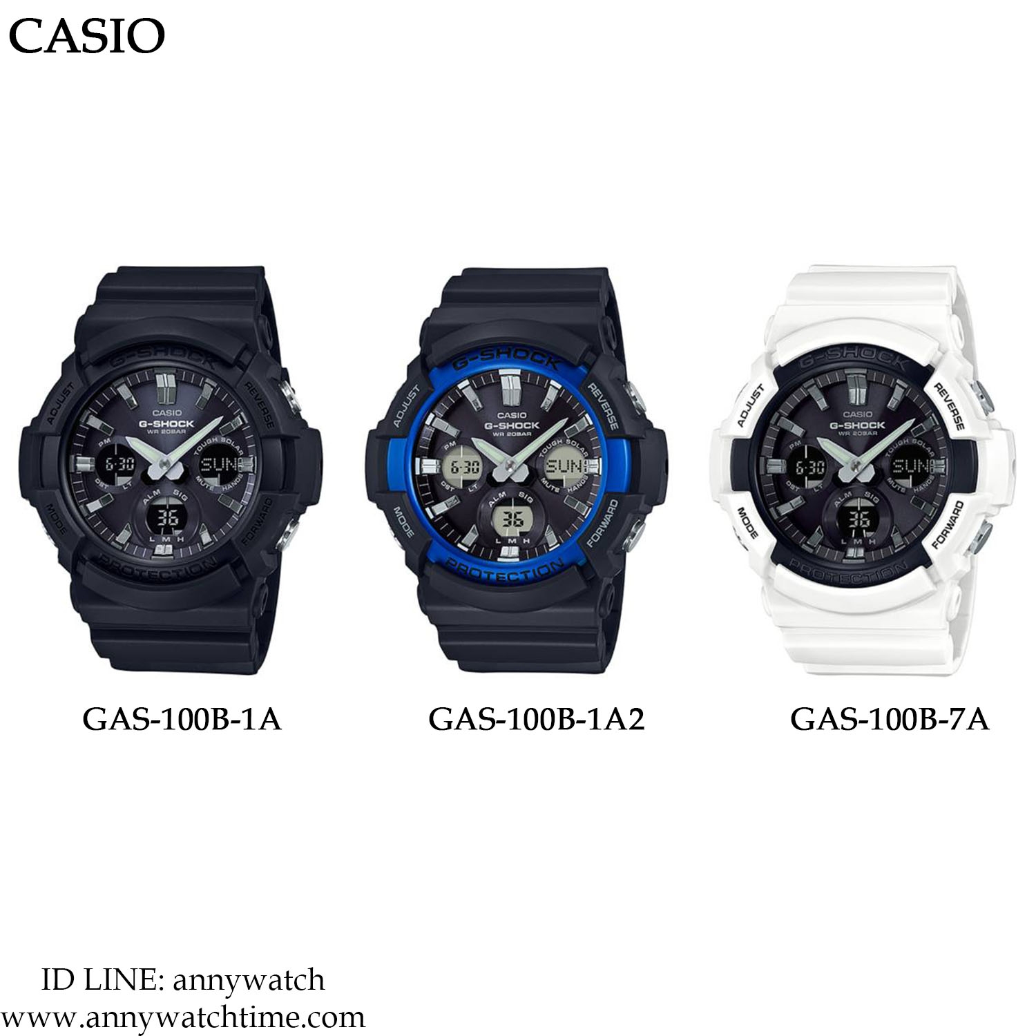 G-SHOCK GAS-100B-7A