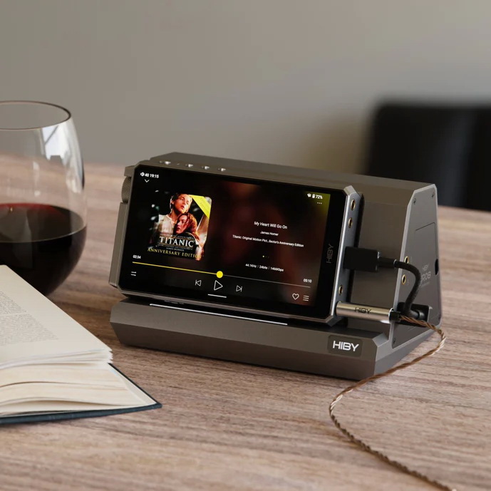Hiby CR08 แท่นวางเครื่องเล่นเสียงดิจิตอลไฮไฟ