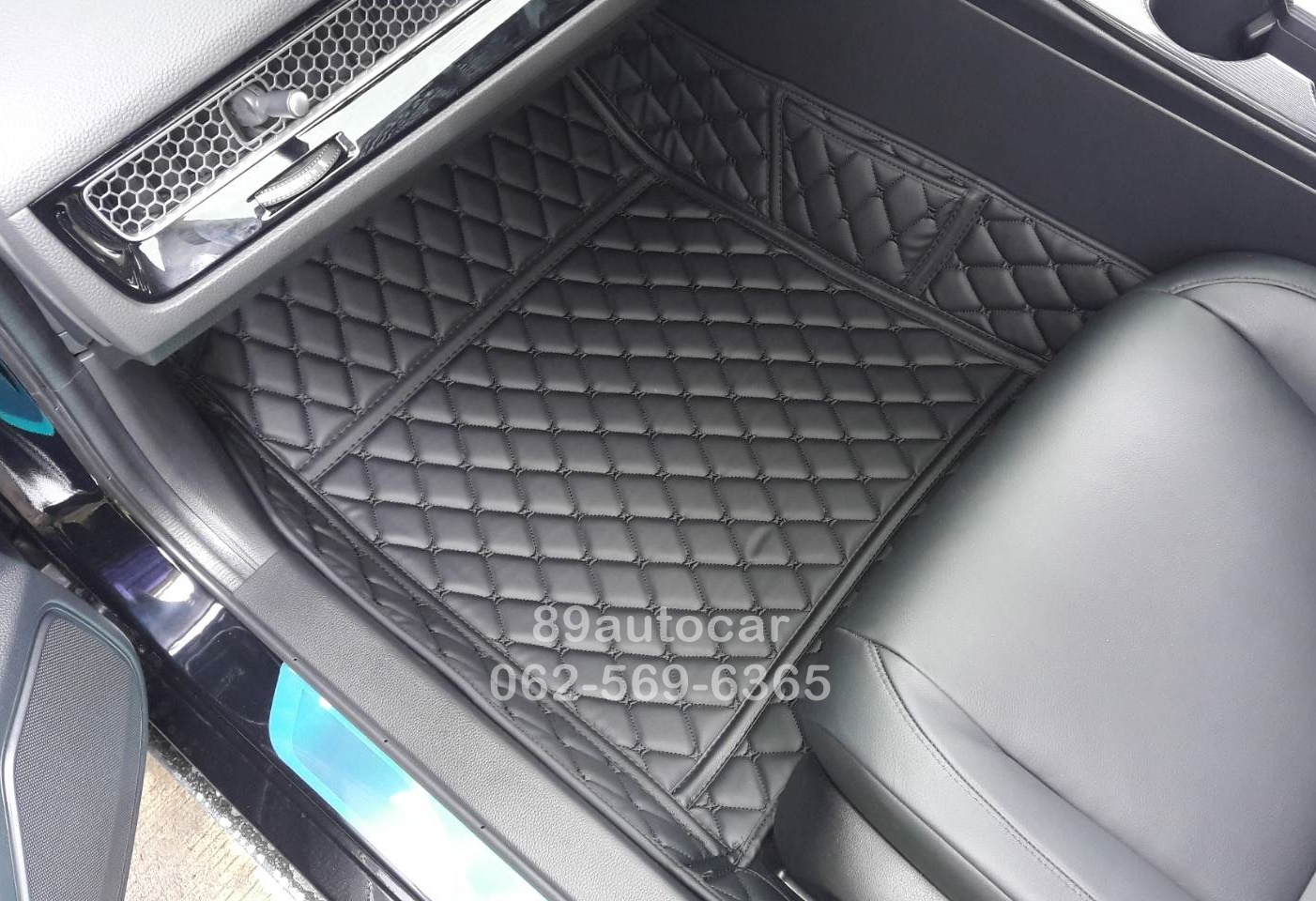 ขายพรมในรถ Honda Civic 2022 ปูพรม6D สีดำล้วน เข้ารูป เต็มคัน