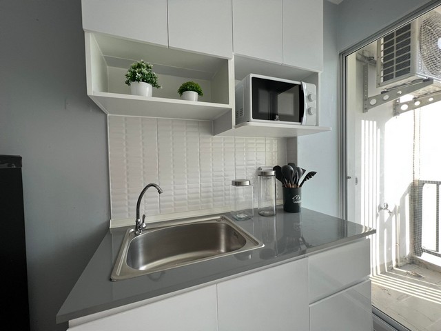 ให้เช่าคอนโด เดอะ คิทท์ ลำลูกกา คลอง 2 ตึกB1 ห้อง 28.5 ตรม.เฟอร์ครบ พร้อมอยู่ ใกล้โลตัส