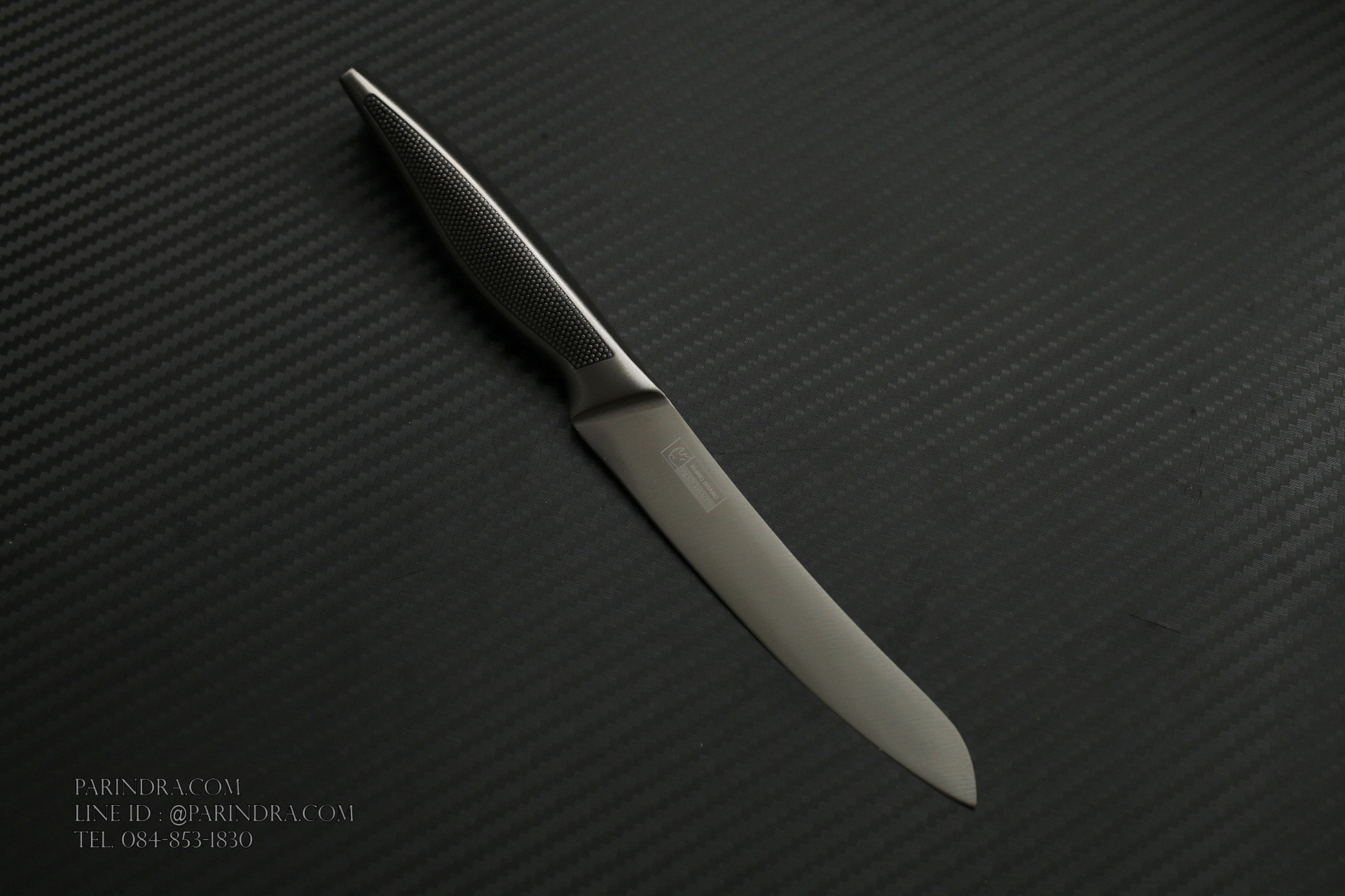 มีดทำครัว Rhino Brand Knife No.5512 ด้ามแสตนเลส ขนาดใบ 5 นิ้ว คมสุดๆ (ของแท้)