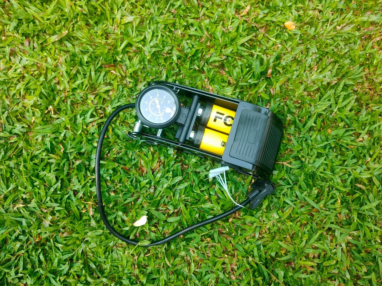 สูบเท้าเหยียบ Winn Foot Pump ปั๊มลมคู่