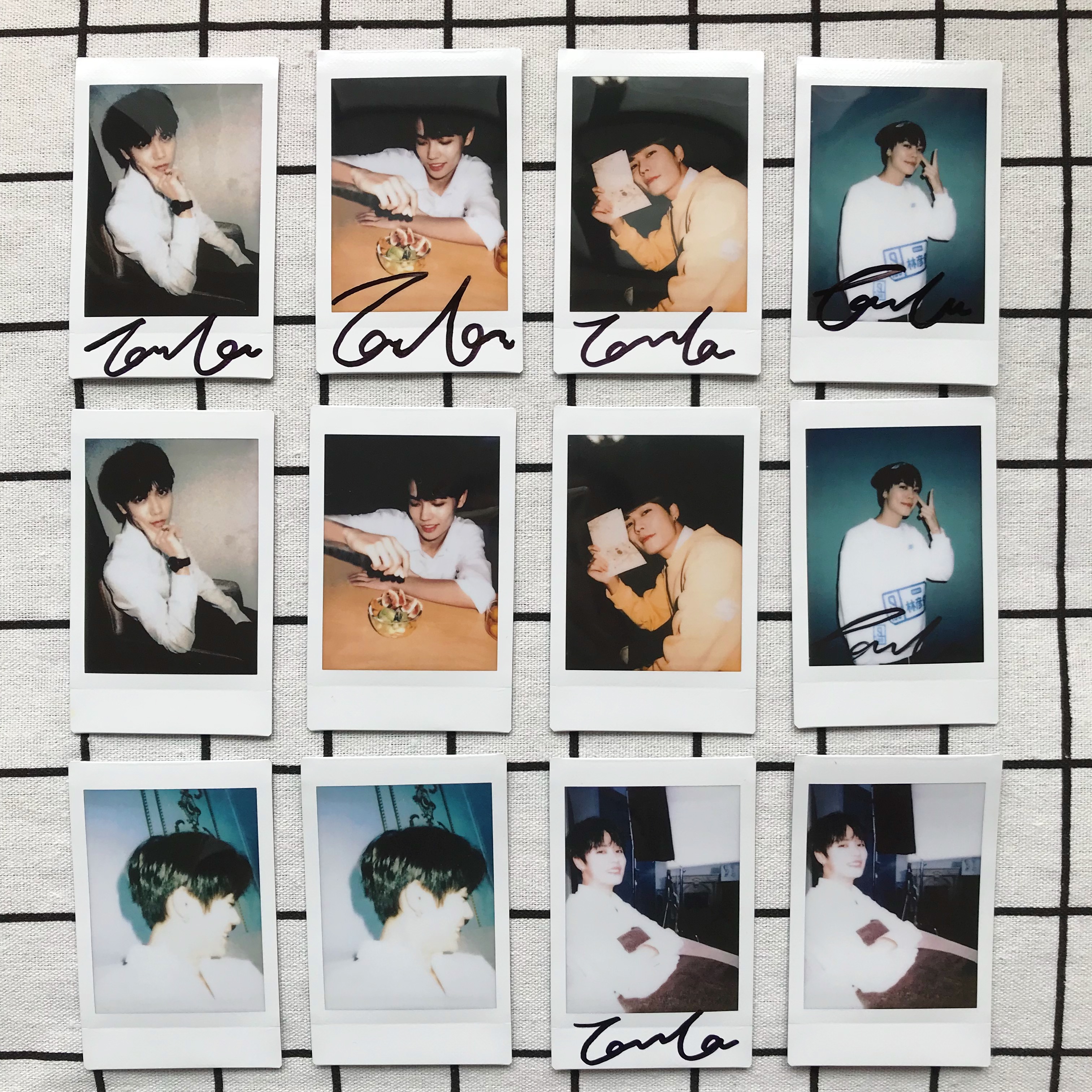 โพลารอยด์ (3") พร้อมลายเซ็น หลินเยี่ยนจวิ้น