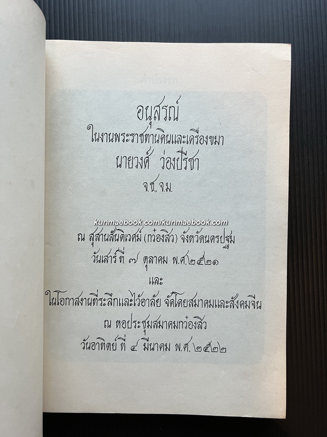 อนุสรณ์ นายวงศ์ ว่องปรีชา