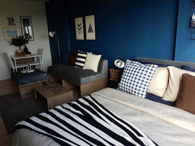 ให้เช่าดีคอนโด แคมปัส รังสิต ตึกB 30.10 ตร.ม.เฟอร์ครบ เครื่องใช้ไฟฟ้าครบ ใกล้ธรรมศาสตร์รังสิต