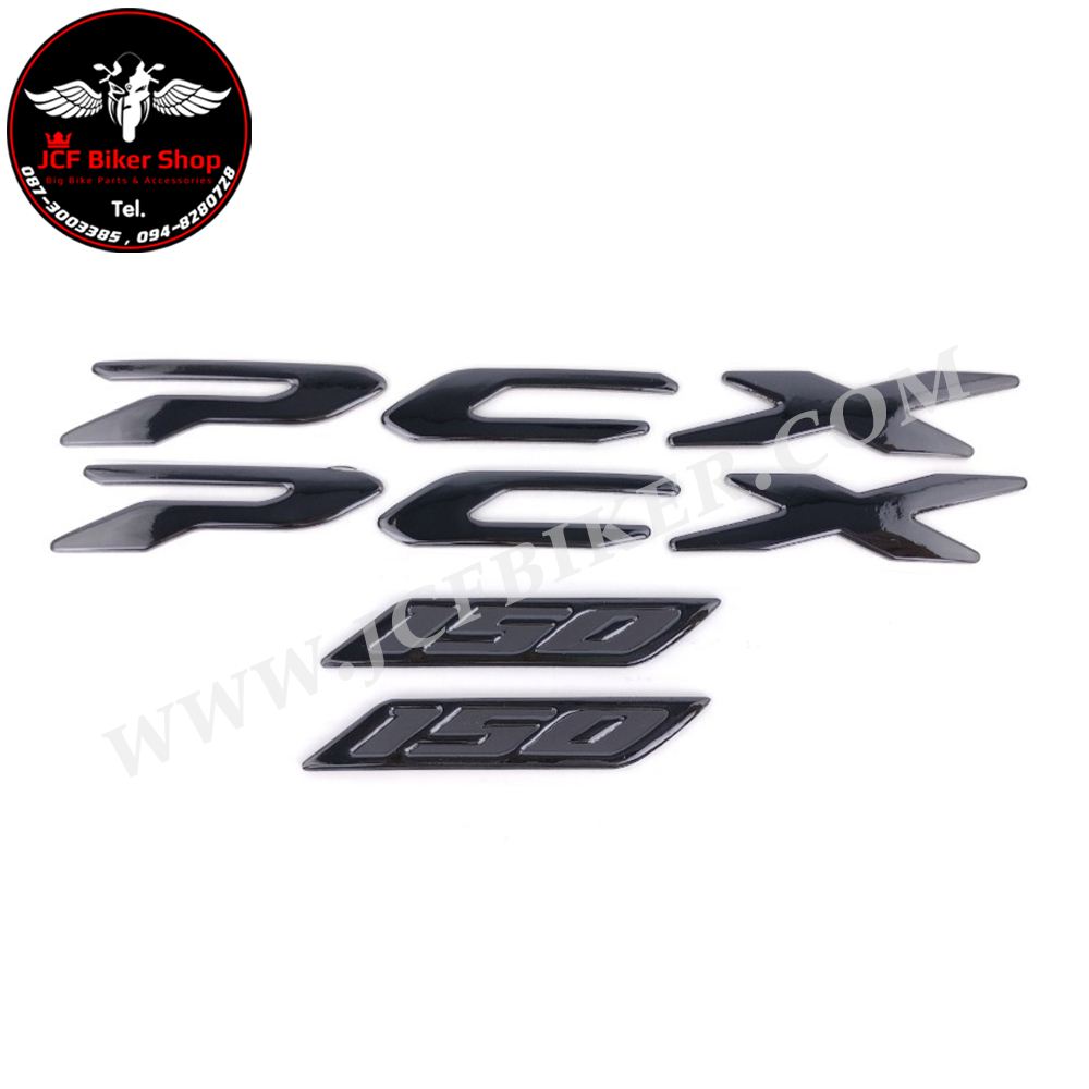 สติ๊กเกอร์โลโก้ 3D HONDA PCX150 ติดได้ทุกรุ่น