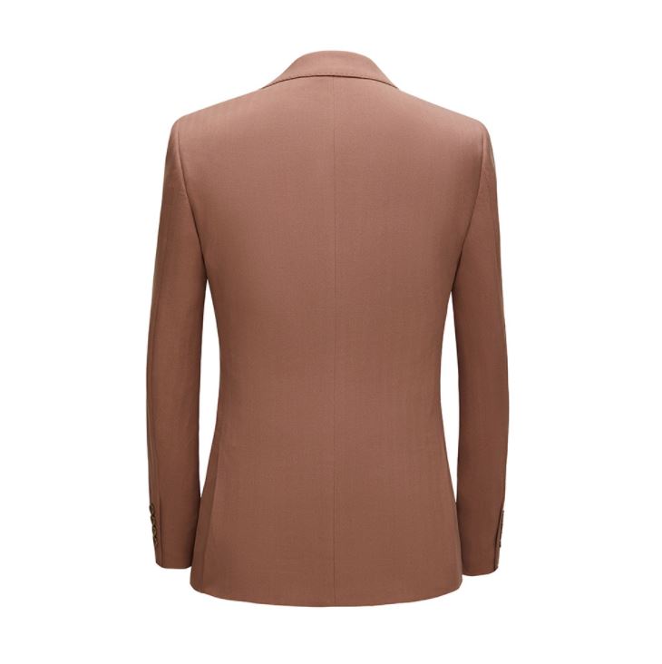 Pre-order เสื้อสูทชาย สีน้ำตาล รุ่นกระดุม 2เม็ด สไตล์เกาหลี