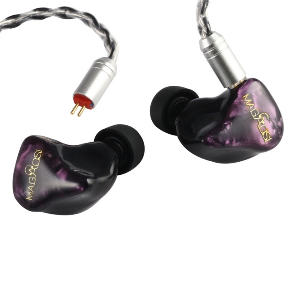 ขาย Magaosi V3 หูฟัง Hybrid 3ไดร์เวอร์ (2BA+1DD) ระดับ Audiophile ขั้ว 2 พิน0.78 ถอดสายได้