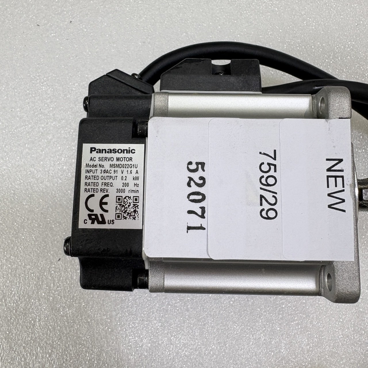 MSMD022G1U SERVO MOTOR " PANASONIC "
