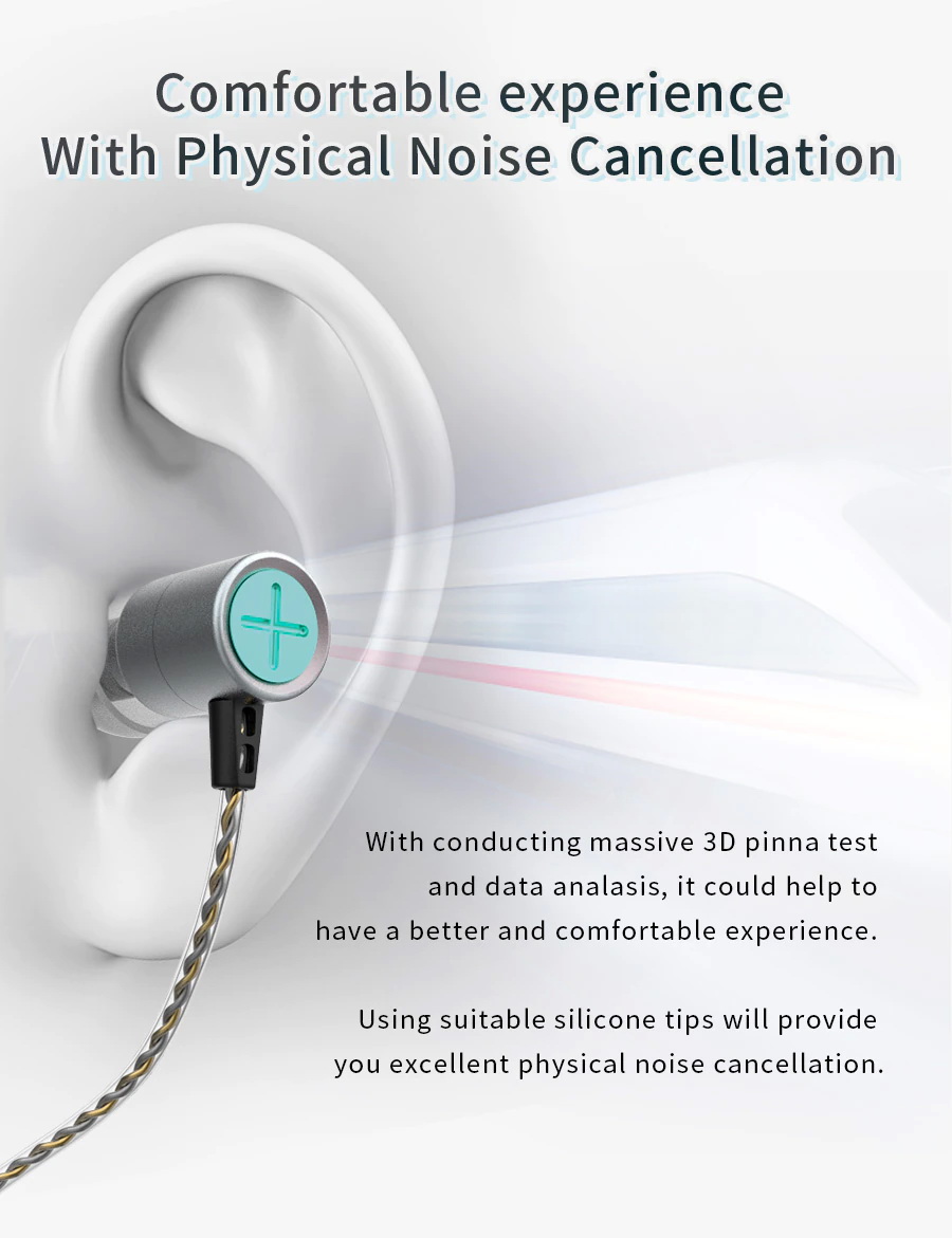 Astrotec Vesna หูฟังอินเอียร์ที่ใช้ LCP Diaphragm จากญี่ปุ่น