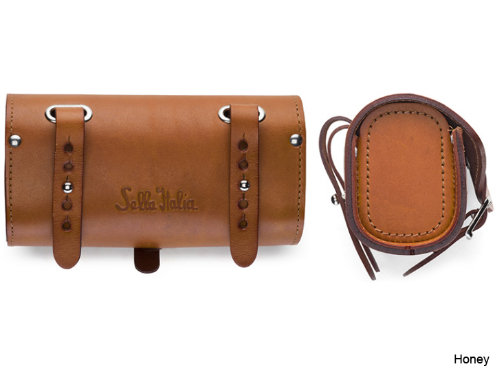 กระเป๋าใต้อาน SELLA ITALIA Saddle bag, GLORIOSA BAG, ทำจากหนัง