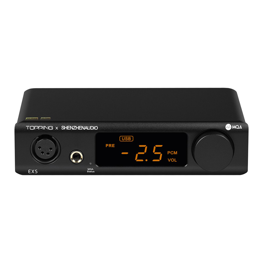 ขาย Topping EX5 DAC& ตั้งโต๊ะรองรับ MQA, Dual Hi-Res ประกันศูนย์ไทย