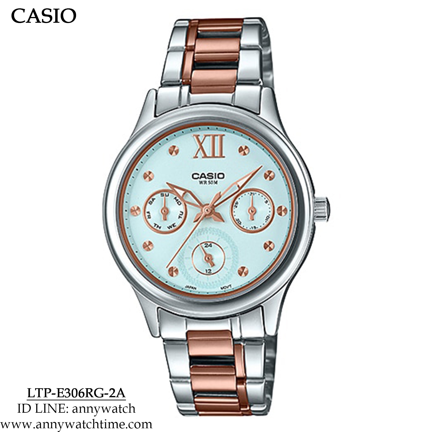CASIO LTP-E306RG-2A
