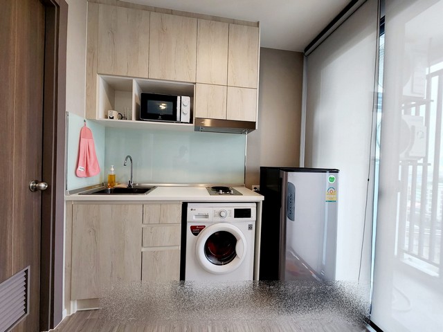 ให้เช่าคอนโดเจดับบลิว สเตชั่น แอท รามอินทรา 25 ตร.ม.เฟอร์ครบ มีเครื่องซักผ้า ใกล้รถไฟฟ้า