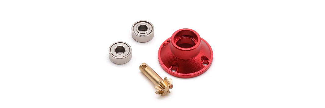 METAL RUN THROUGH AXLE COVER-RED MA2-V02-R