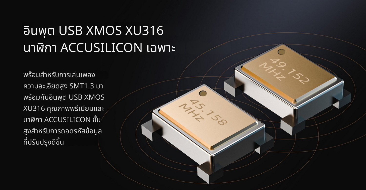 [PreOrder] Shanling SMT1.3 สตรีมเมอร์ Hi-Fi ยุคใหม่ รองรับ MQA Dual Hi-Res ประกันศูนย์ไทย