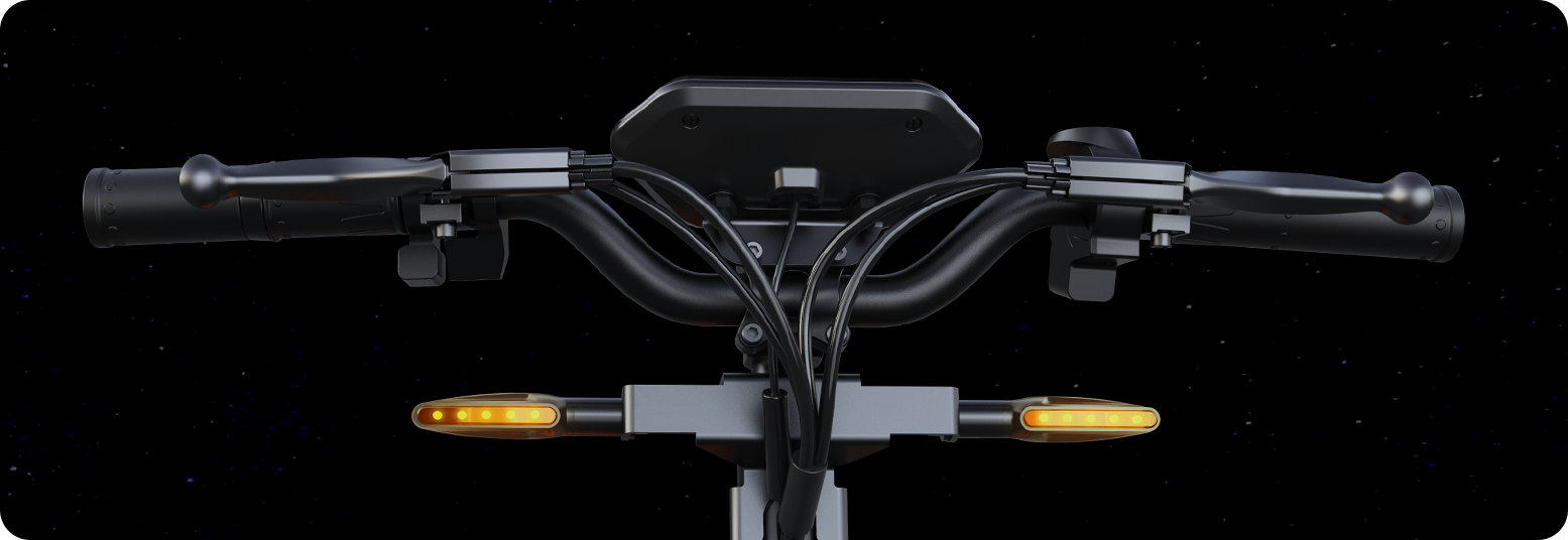 สกูตเตอร์ไฟฟ้า PXID Bestride Pro Electric Scooter New Design 3 Wheel 1000W, batt 48v 23.4Ah มาตรฐานยุโรป (F2)