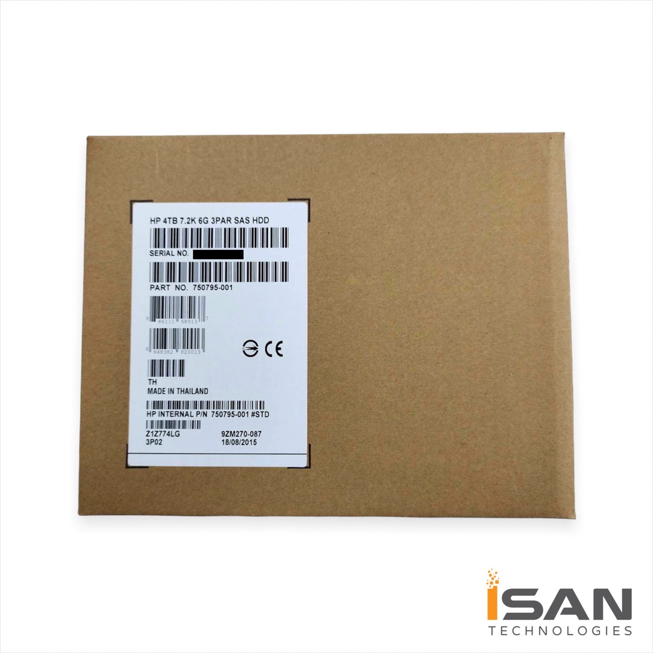 750795-001 801026-001 871644-001 HP Hard disk drive 4TB 7.2K SAS 6G 3.5".