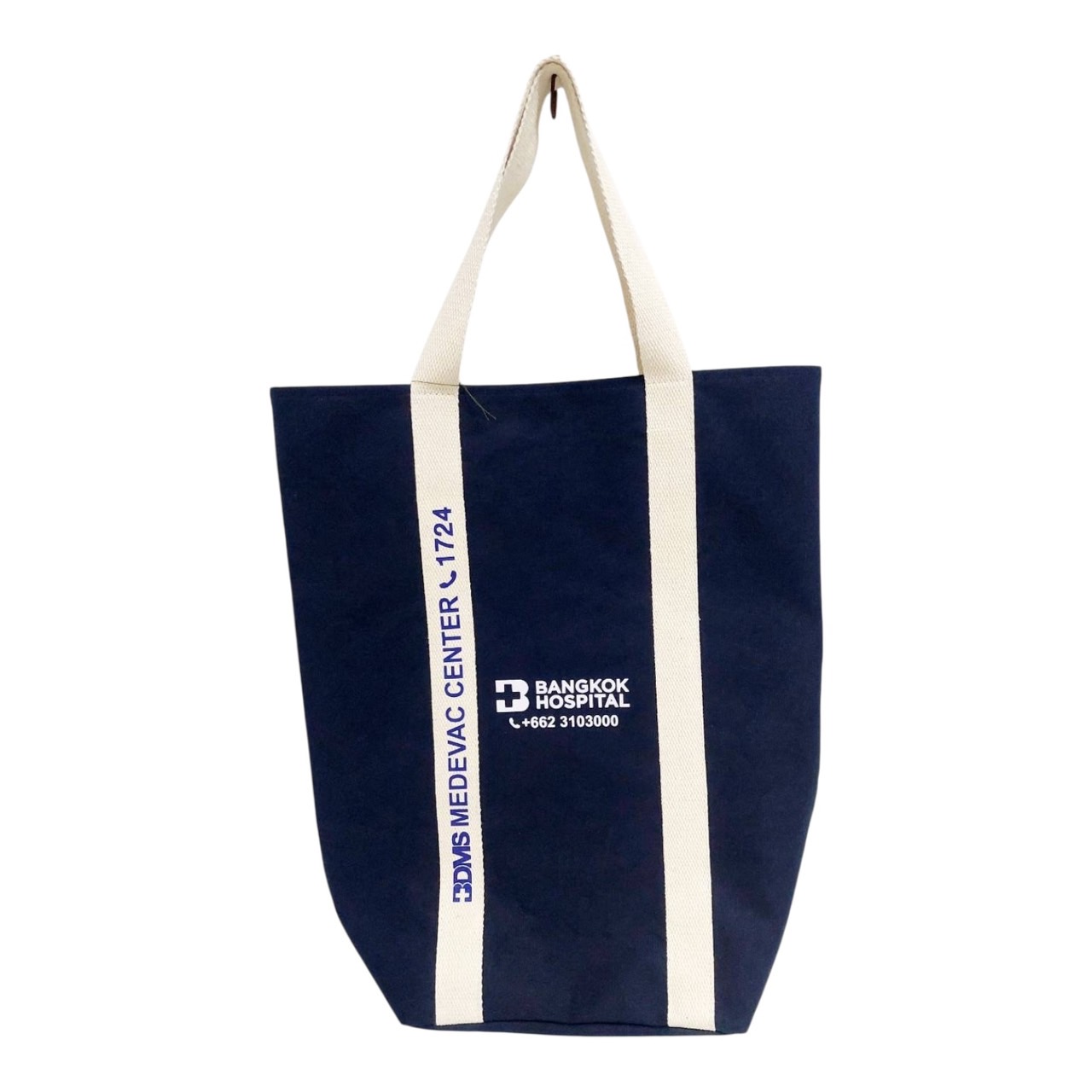 กระเป๋าผ้าแคนวาส ทรง Tote Bag ขนาด ก.46*ส.40*ก้น15 ซม.