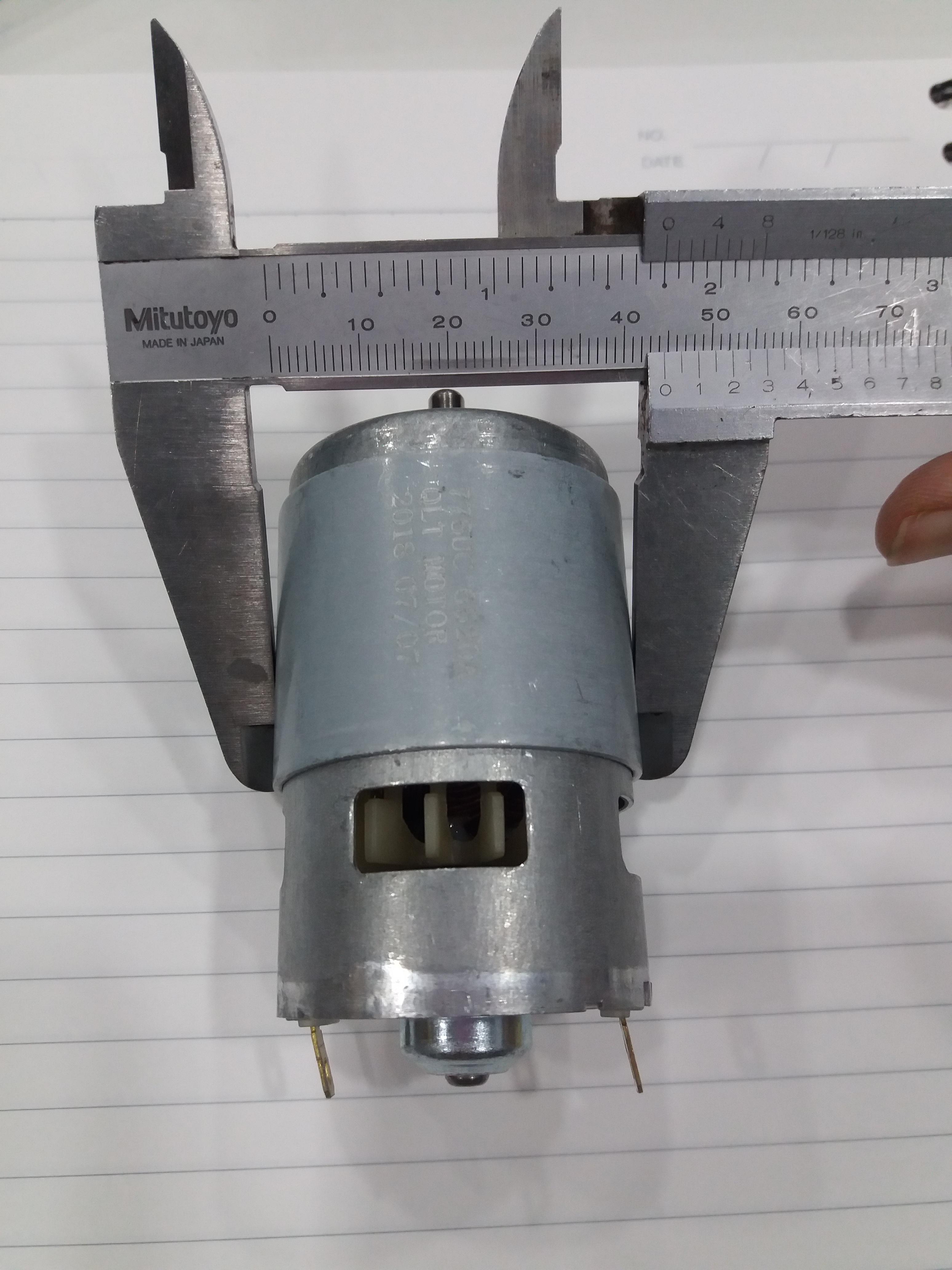 มอเตอร์สว่านไร้สาย, DC 18volt (ตัวใหญ่)