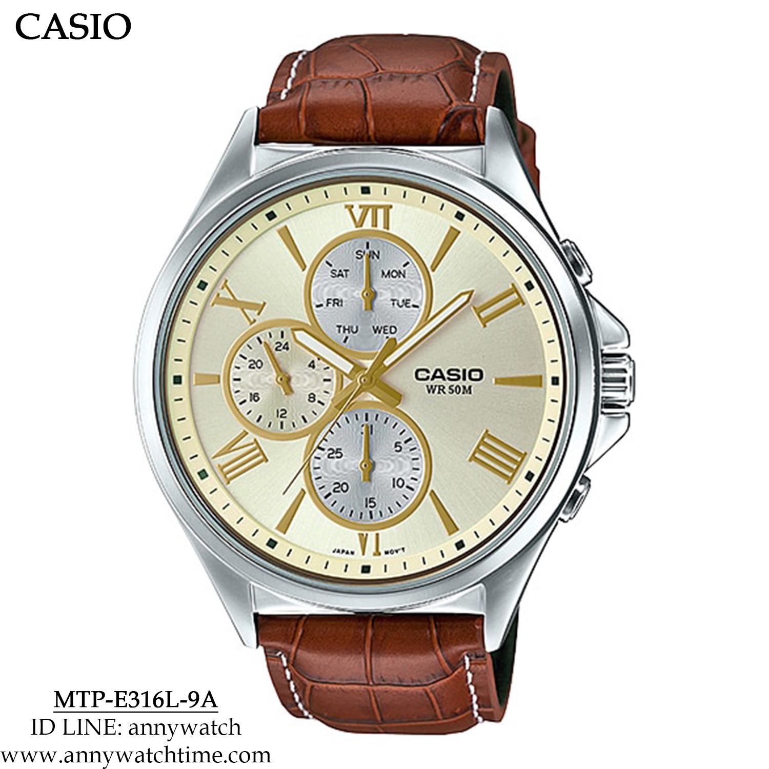 CASIO MTP-E316L-9A
