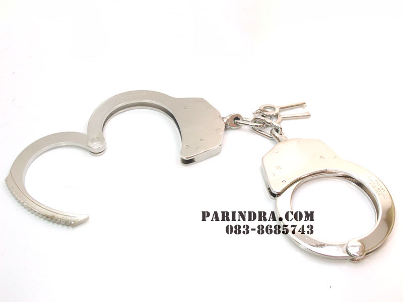 กุญแจมืออย่างดี THE SMITS HANDCUFFS DOUBLE LOCK กล่องฟ้า