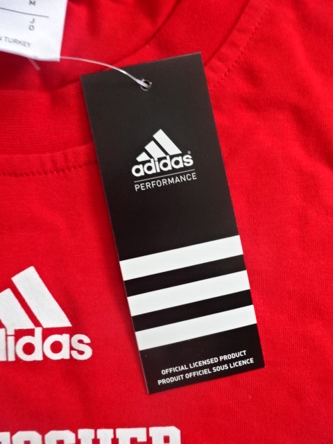 เสื้อที-เชิ๊ต (เสื้อยืดคอกลม) ฟุตบอล ทีมสโมสรบาเยิร์น มิวนิค ชุดที่ระลึก BUNDESLIGA CHAMPIONS 'DEUTSCHER MEISTER' 2013 ใหม่ M-Size / BAYERN MUNICH Football T-Shirt Commemorative Kit BUNDESLIGA CHAMPIONS 'DEUTSCHER MEISTER' 2013 Jersey