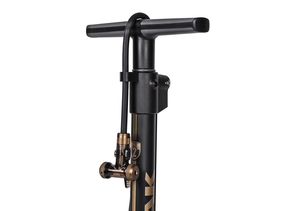 สูบตั้งพื้น TOPEAK JOEBLOW® TUBI 2STAGE :TJB-T2STG 160 psi / 11 bar, 3” mid mount analog