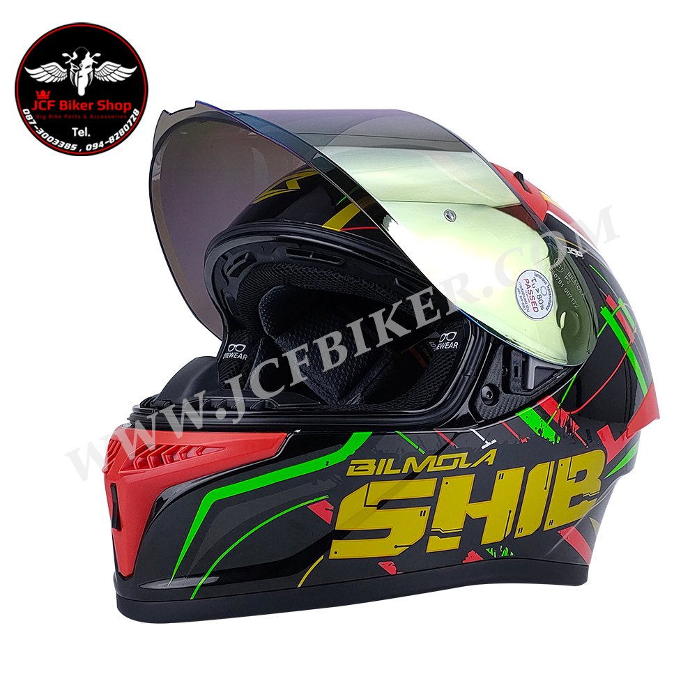 หมวกกันน็อคเต็มใบ หมวกกันน็อค Bilmola รุ่น Rapid RS ลาย SHIB