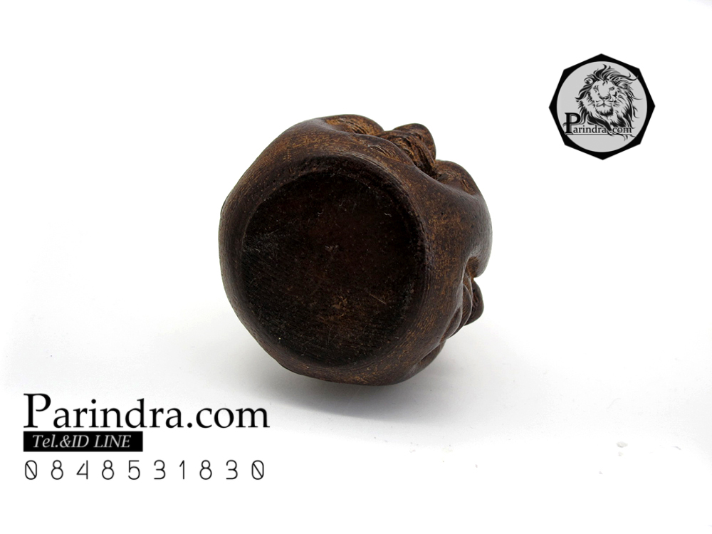 งานแกะสลักไม้เนื้อหอม ลายหน้าคน 4 แบบ ความรู้สึก รัก โลภ โกรธ หลง