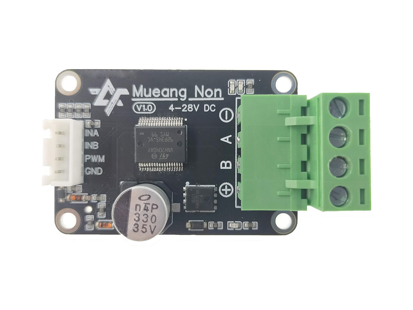 บอร์ดขับมอเตอร์ เมืองนนท์ 10A 4-28V Mueang Non Motor Driver