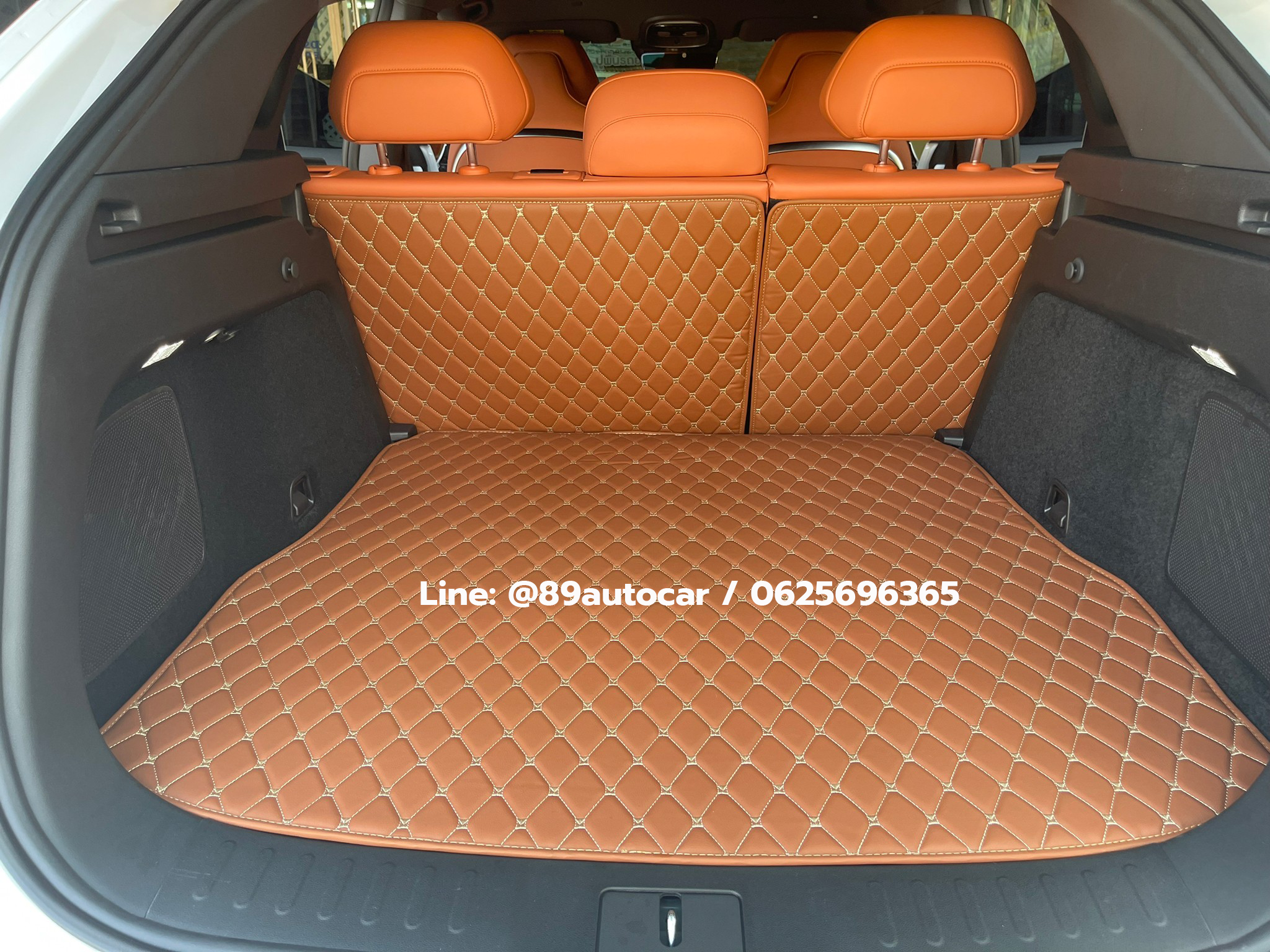 พรมรถยนต์ Changan Deepal S07 เอสโอเซเว่น ปูพรม6D สีน้ำตาลเข้ม 6 ชิ้น