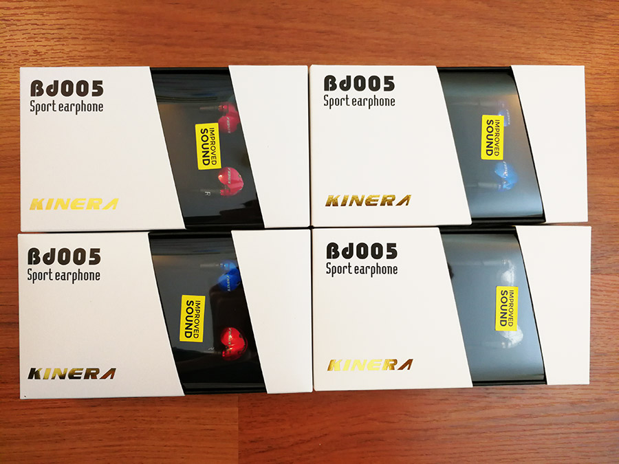 หูฟัง Kinera Bd005 Inear V.2 จูนเพิ่มโทนเสียงแหลม Improved Sound ราคาประหยัด มีไมค์ ถอดสายได้ 2Drivers