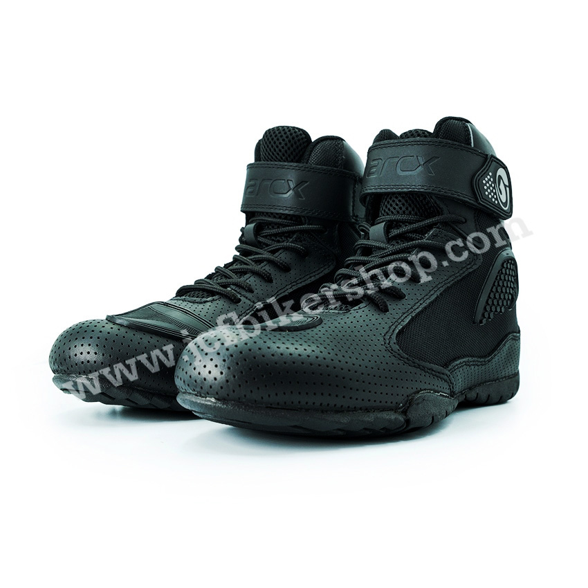 รองเท้าขี่มอเตอร์ไซค์ รองเท้าขับมอไซค์ รองเท้าขับbigbike รองเท้า arcx L60625 Black หนังวัวแท้