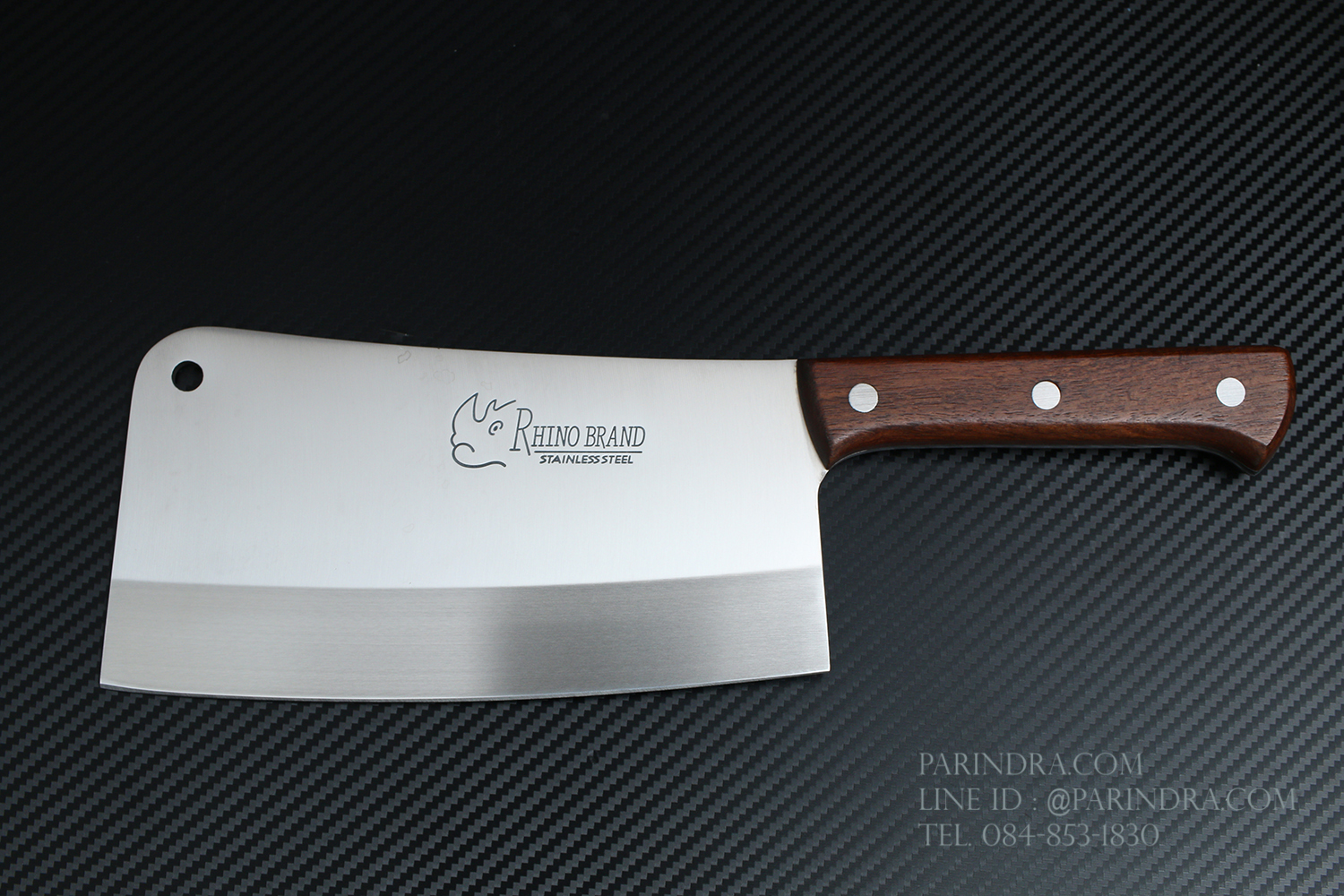 มีดอีโต้ยักษ์ด้ามไม้ Rhino Brand No.996 แสตนเลสทั้งแท่ง ขนาด 9 นิ้ว (ของแท้)