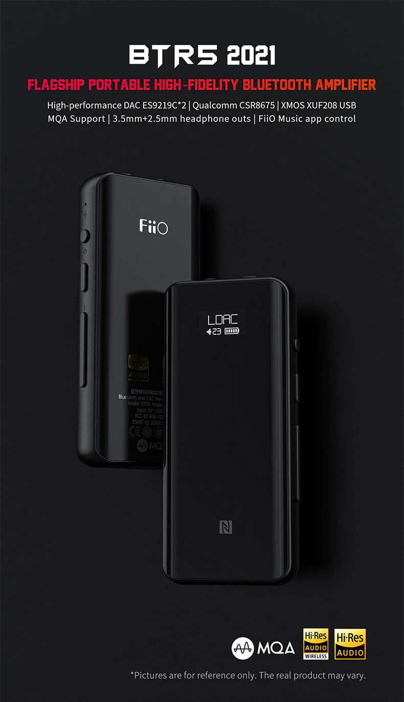 ขาย FiiO BTR5 2021 Bluetooth DAC/AMP ระดับเรือธง รองรับ MQA