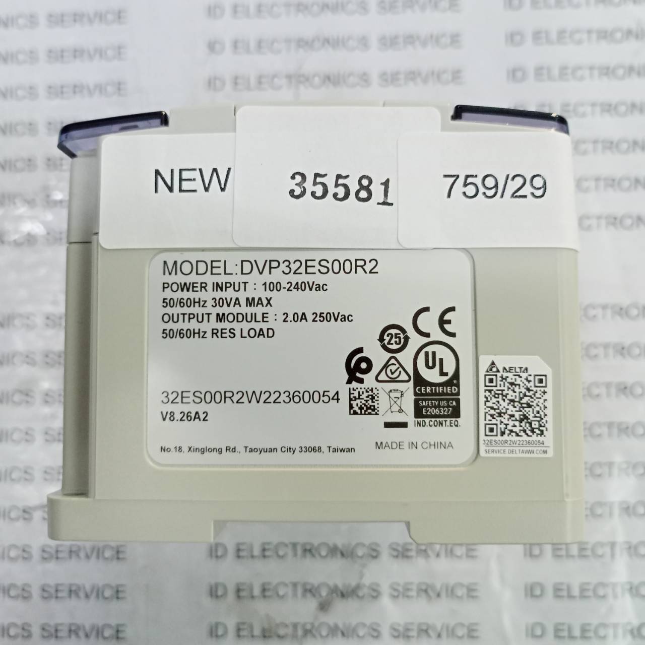 DVP32ES00R2 PLC " DELTA "