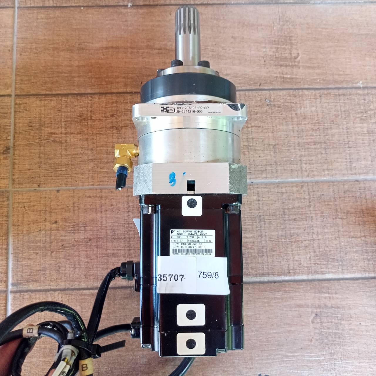 SGMPH-04A2A-YR52 SERVO MOTOR " YASKAWA "