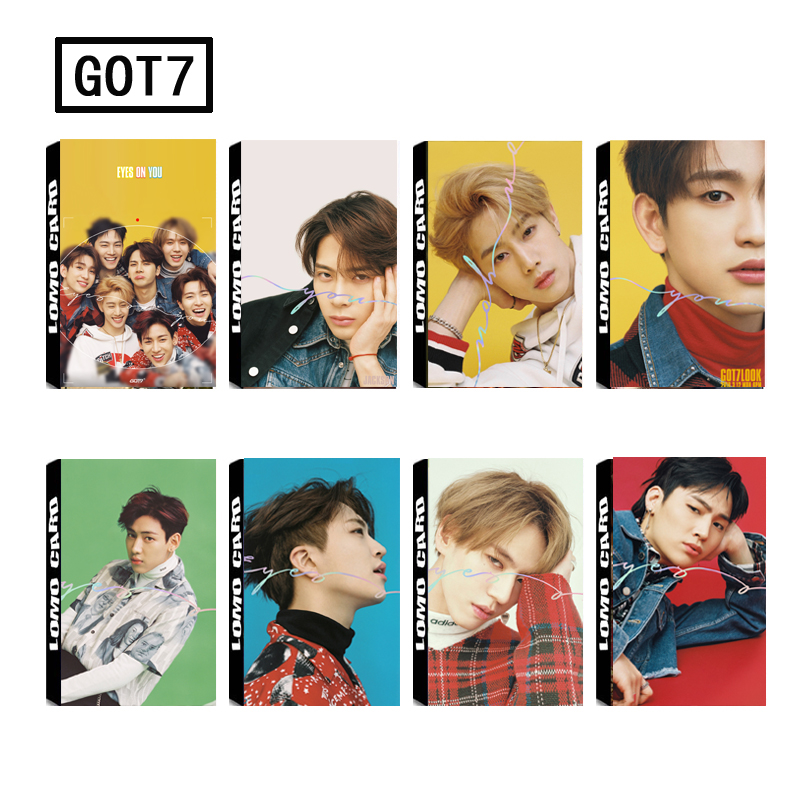 LOMO Card GOT7 - EYES ON YOU