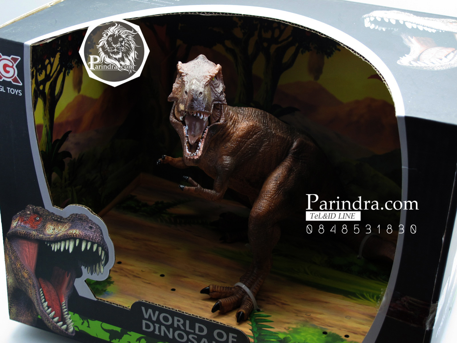 โมเดลไดโนเสาร์ Collection Dinosaur World T-rex ทีเร็กซ์