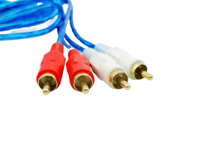 สายสัญญาณ 2RCA, สาย AV ด้านละ2หัว (แดง-ขาว)